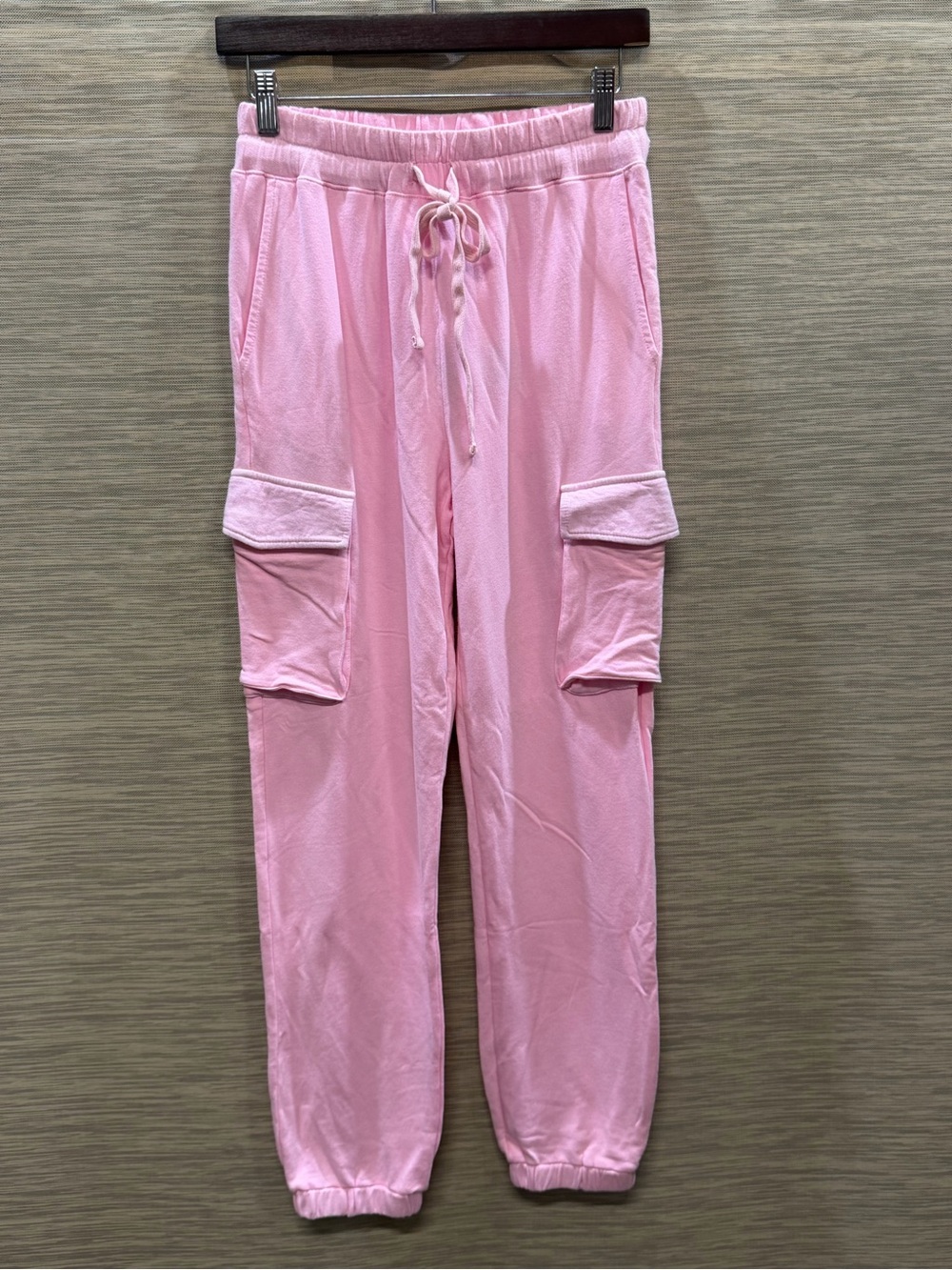 Monrow Supersoft Fleece Cargo Jogger Sweatpants Women’s XS NEW